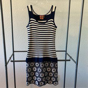 Tory Burch dress with crochet skirt